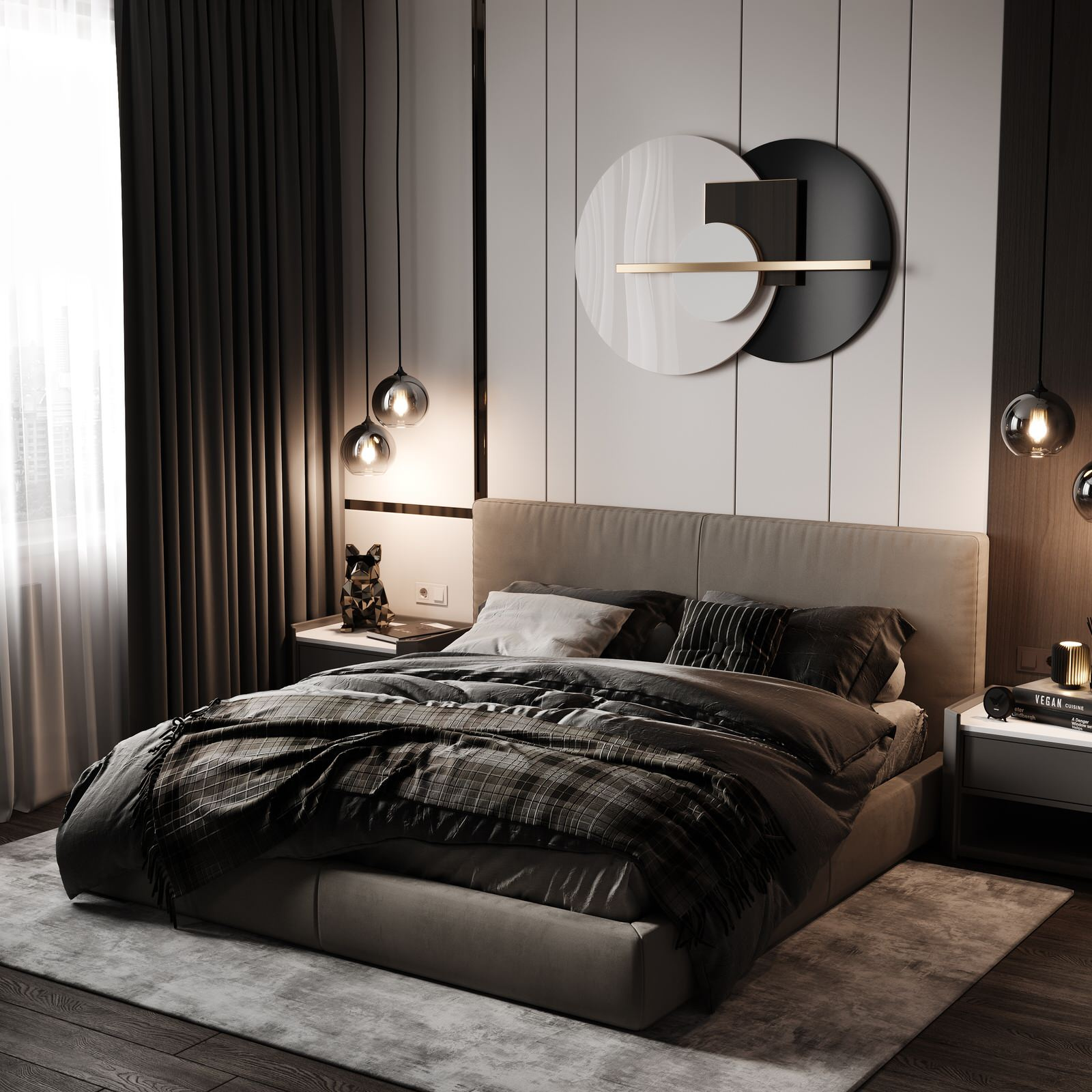 BLACK BEDROOM
