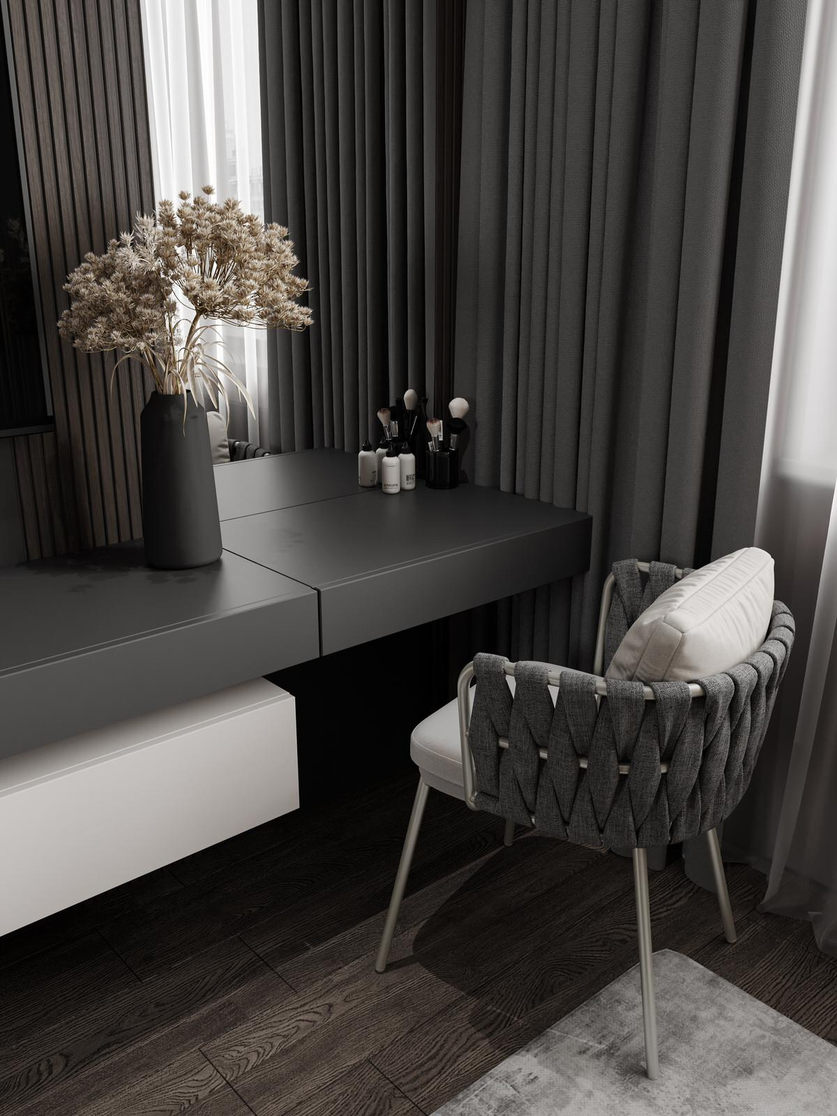 BLACK BEDROOM
