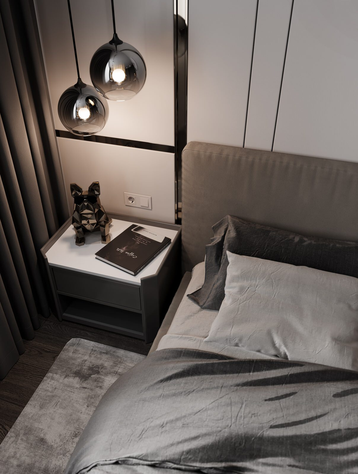 BLACK BEDROOM