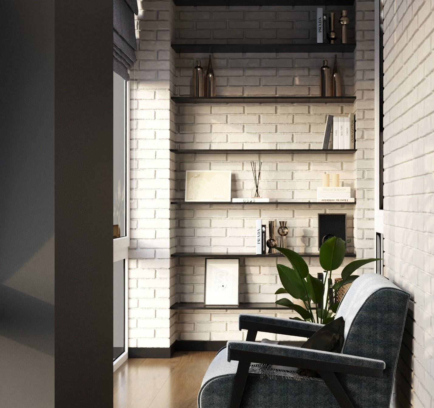 Дизайн лоджии