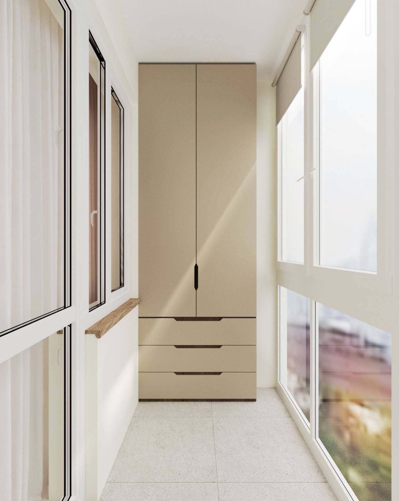 Дизайн балкона