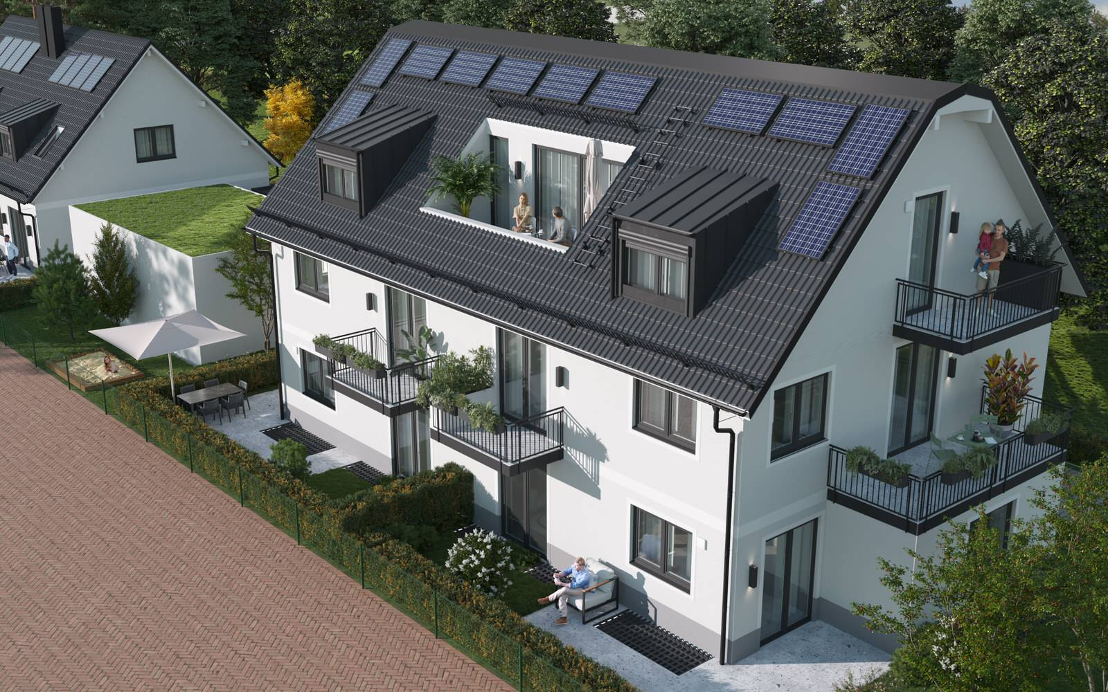 Mehrfamilienhauses