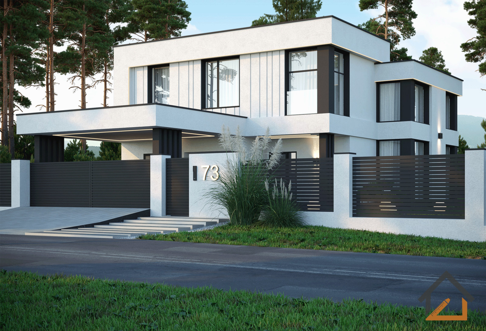 WhiteVilla 260m2