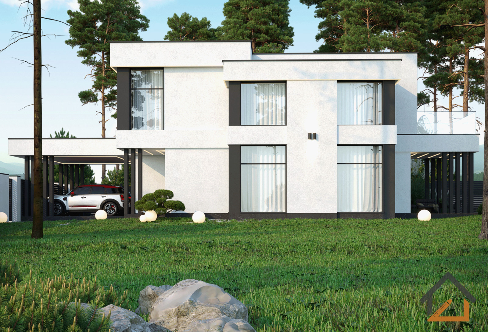 WhiteVilla 260m2