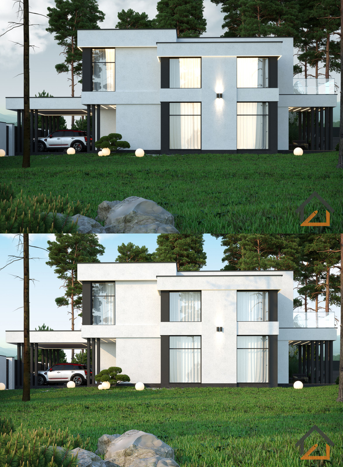 WhiteVilla 260m2