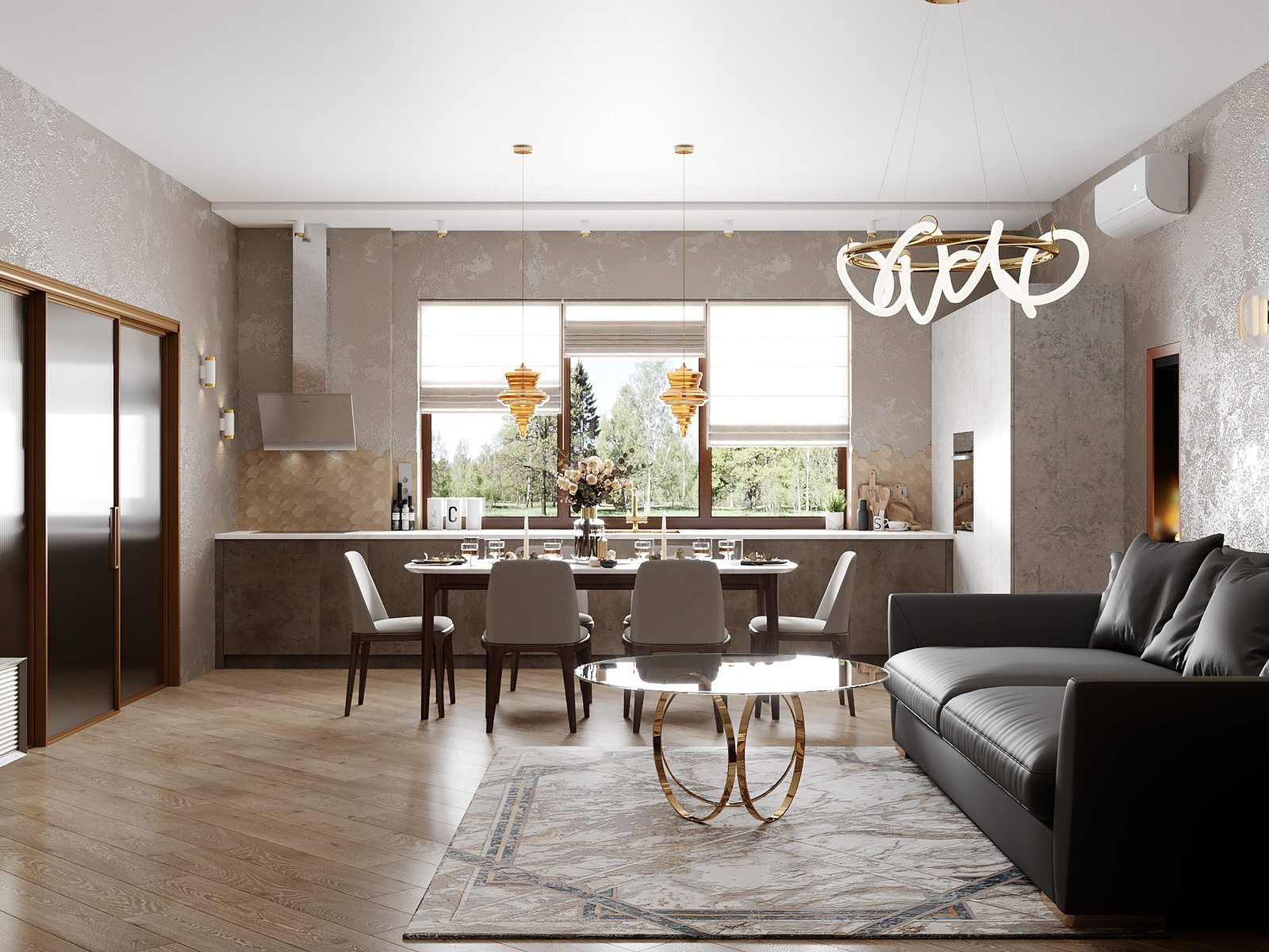 Гостевой дом в стиле New Loft
