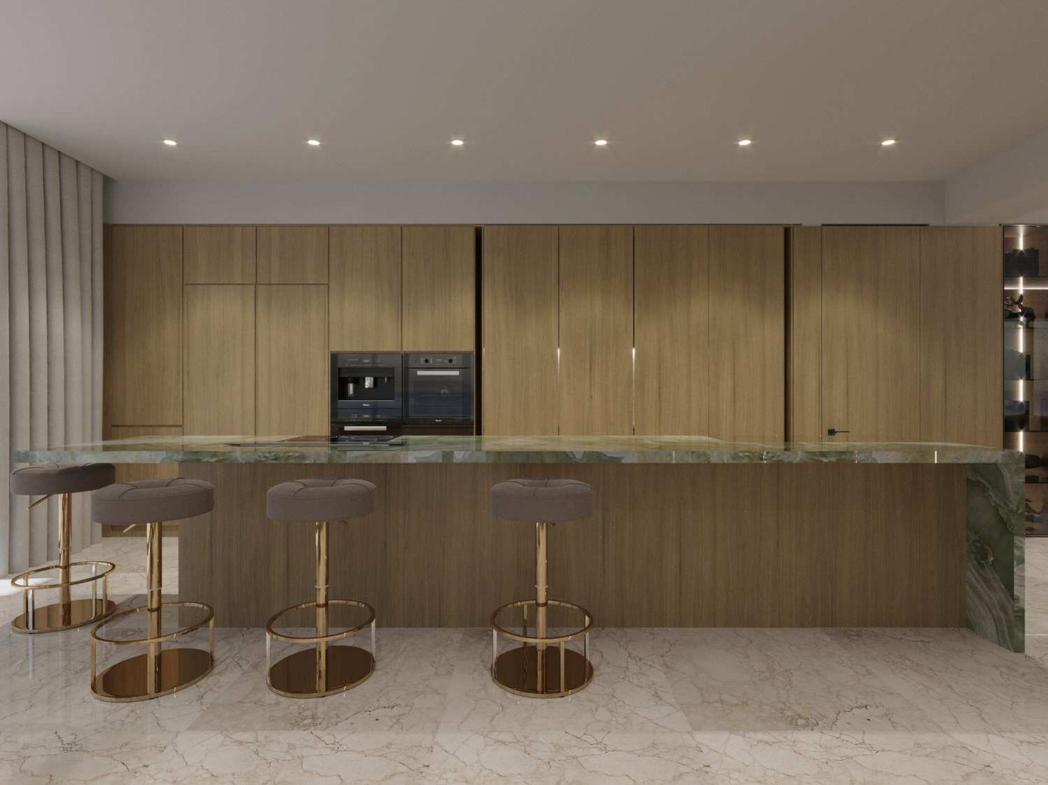 Penthouse Design In SOHO Tower, Paphos, Cyprus