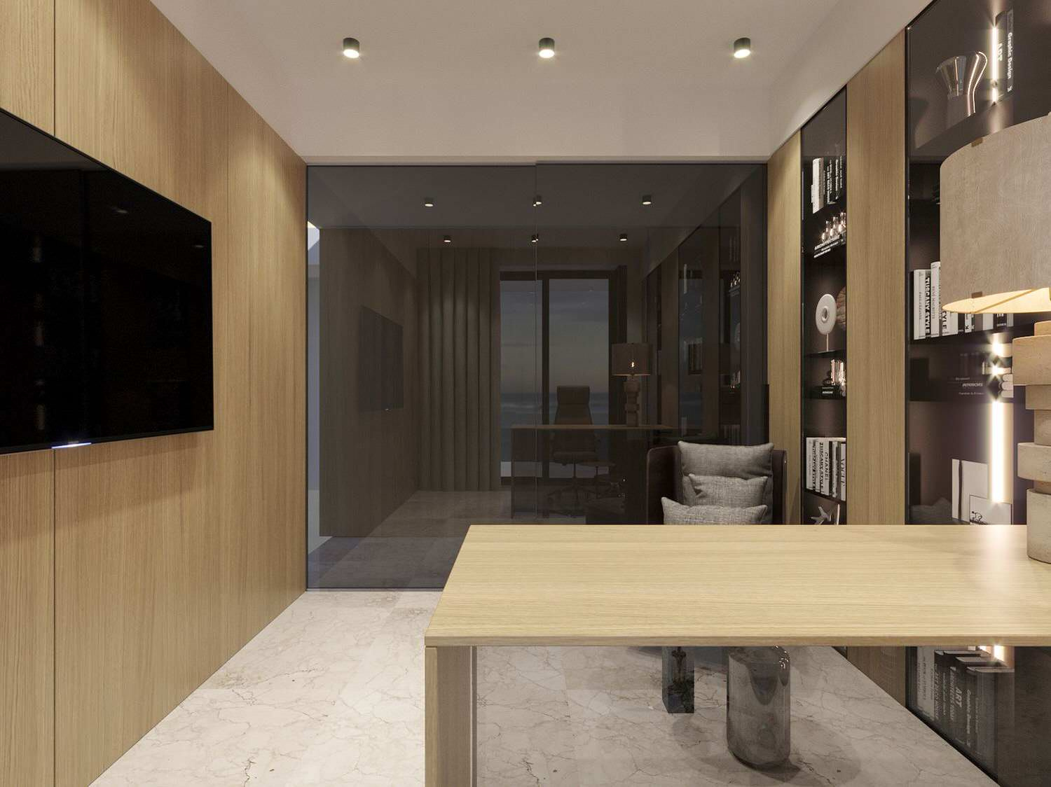 Penthouse Design In SOHO Tower, Paphos, Cyprus