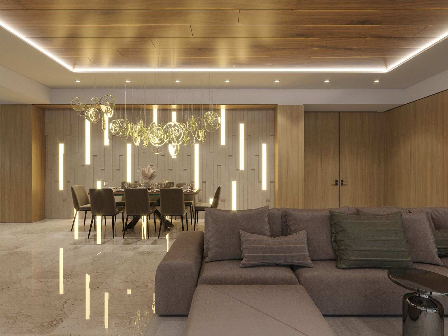 Penthouse Design In SOHO Tower, Paphos, Cyprus