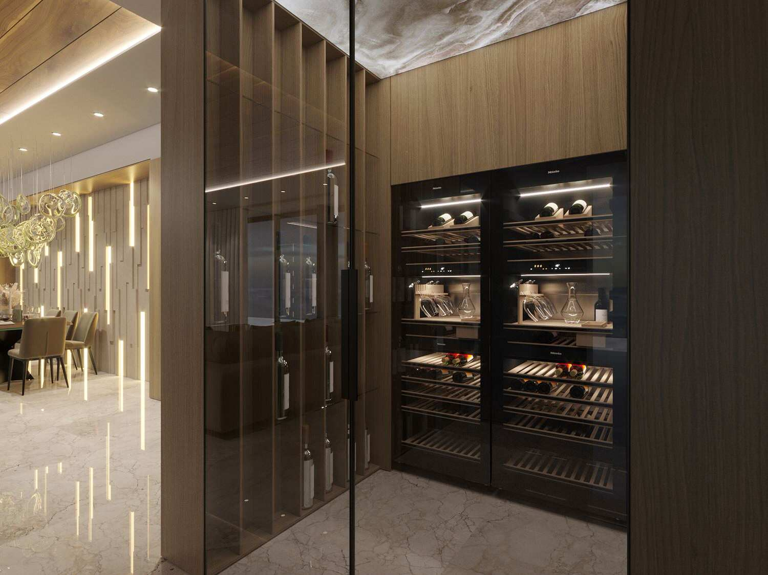 Penthouse Design In SOHO Tower, Paphos, Cyprus