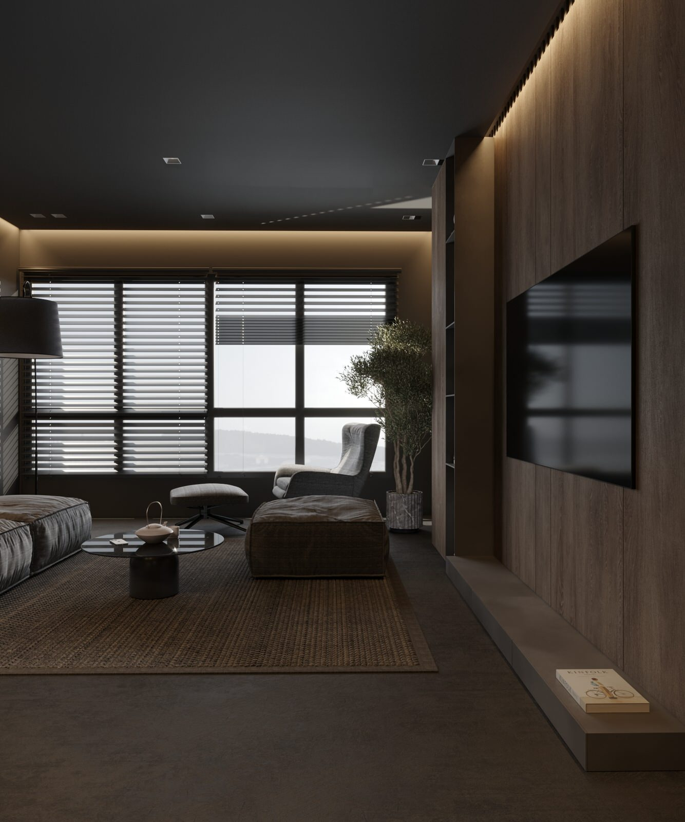 MODERN  LIVING ROOM