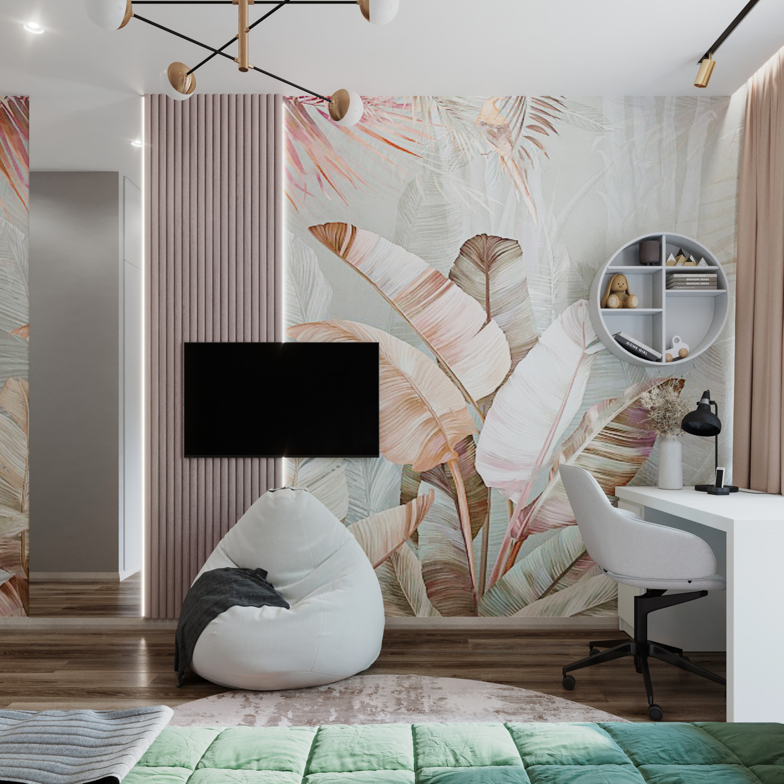 Детская для девочки  Kvartet_UUDesign