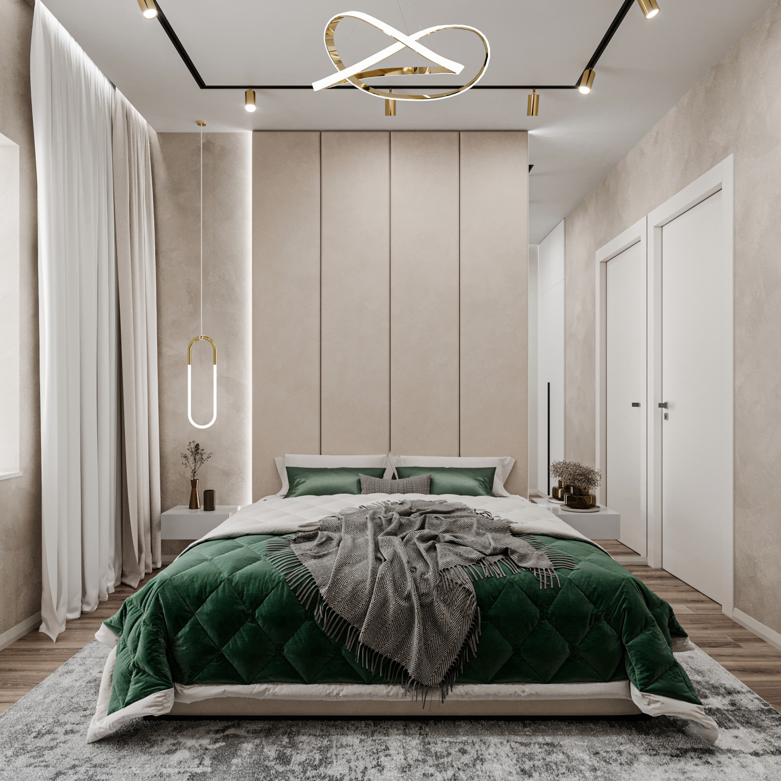 Спальня Kvartet_UUDesign