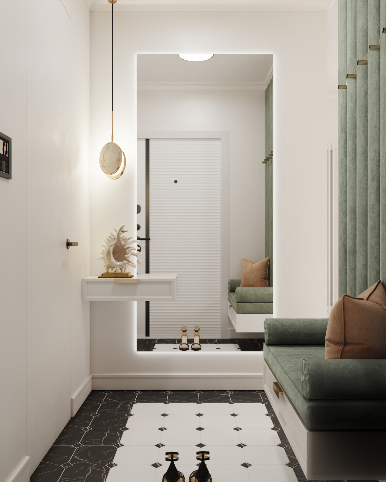 Интерьер квартиры 30 м2 в Хорошево-Мневниках (г. Москва)