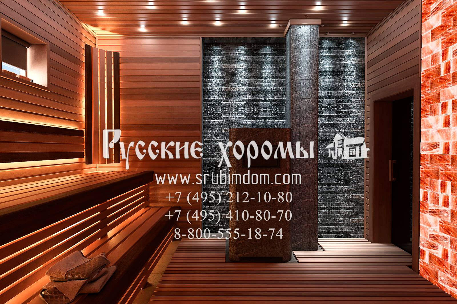 Дизайн русской парной