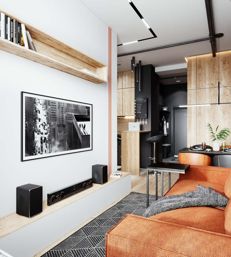 Apartment in Story Residential Complex, Moscow