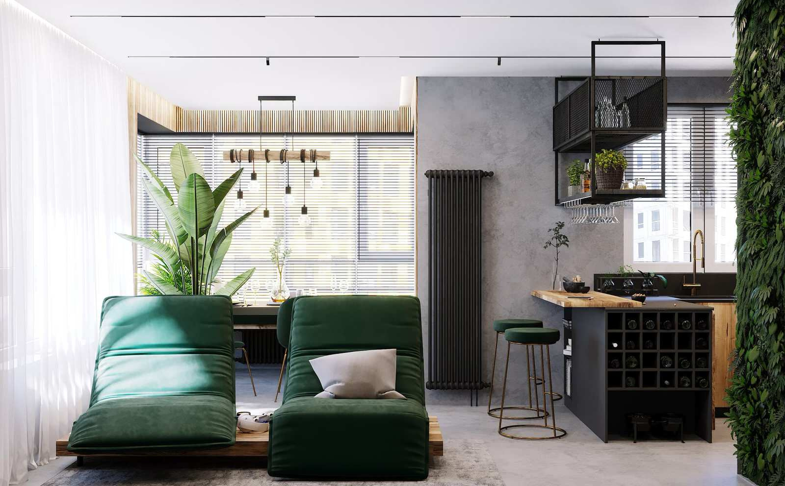 Apartment in Dve Epokhi Residential Complex"