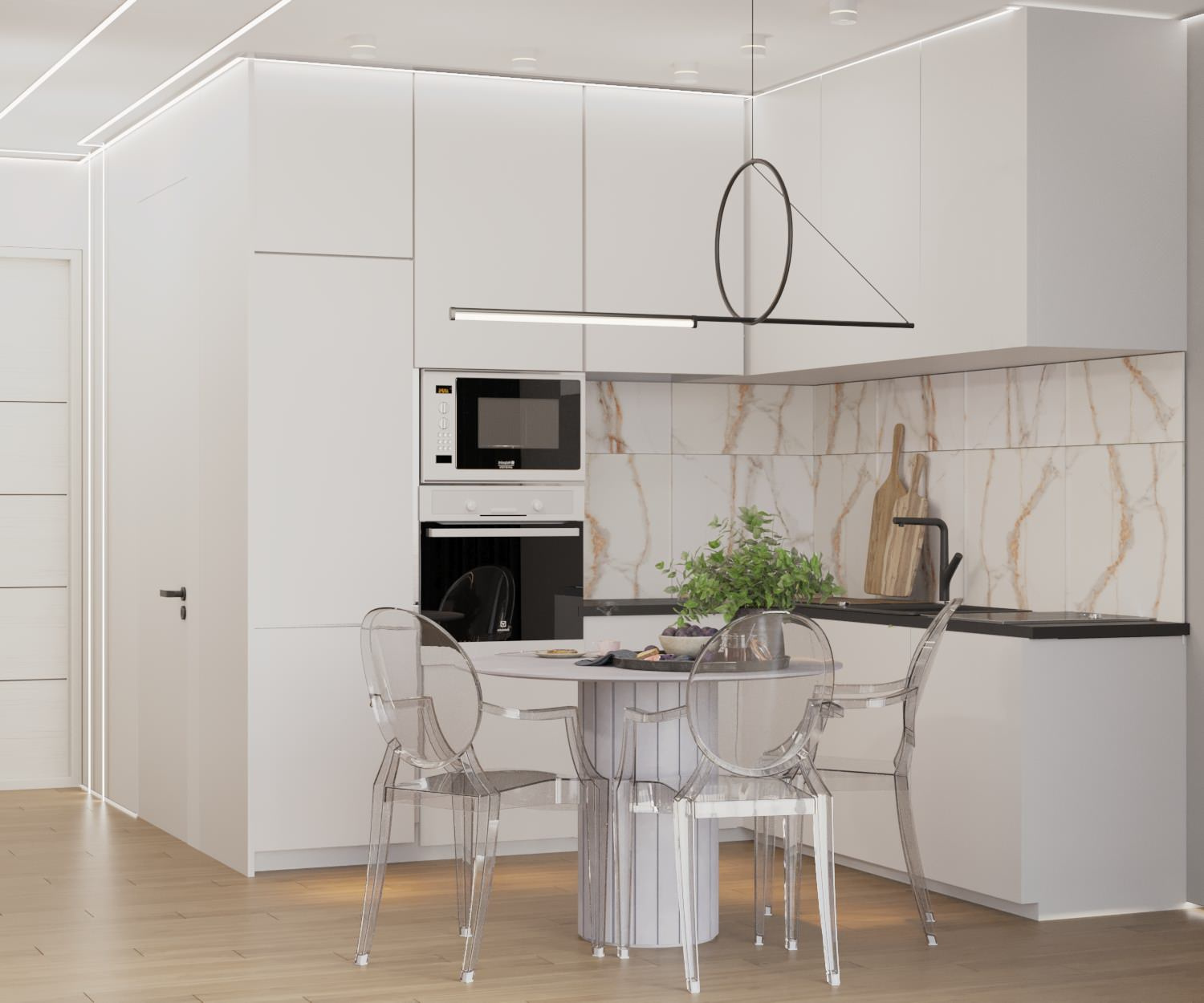 Квартира-студия в центре Москвы, 35 м2