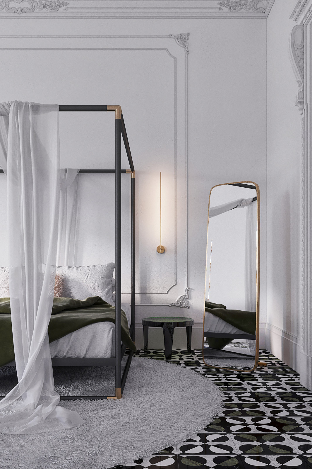 Concept bathroom&bedroom