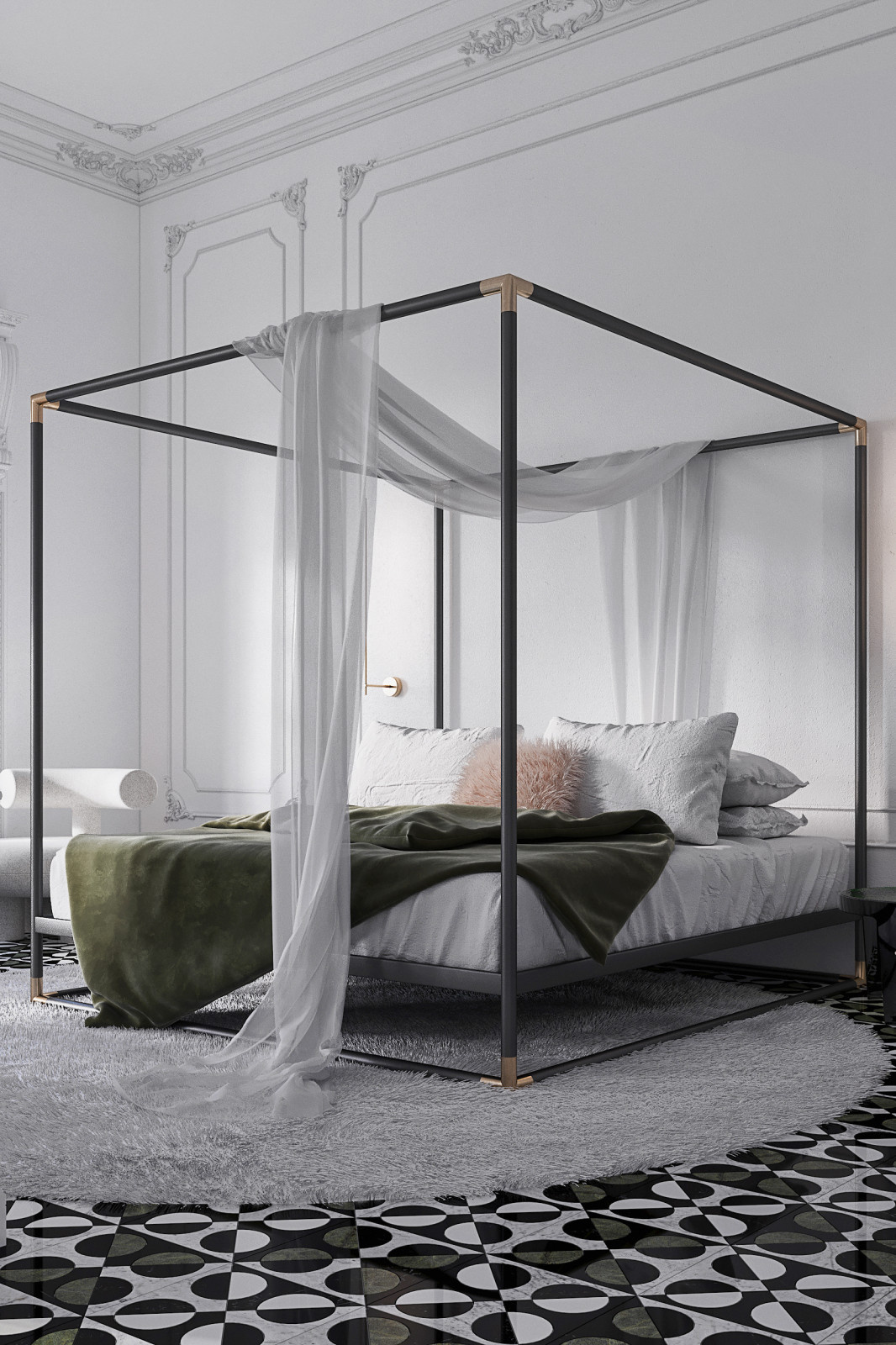 Concept bathroom&bedroom