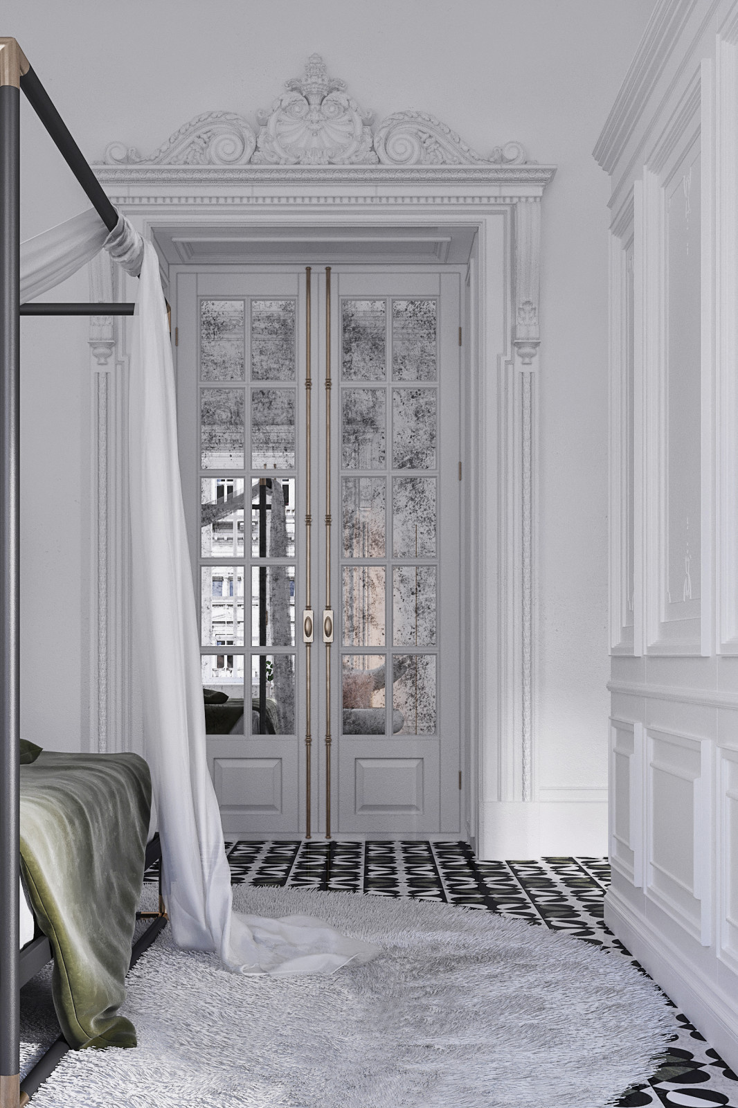 Concept bathroom&bedroom