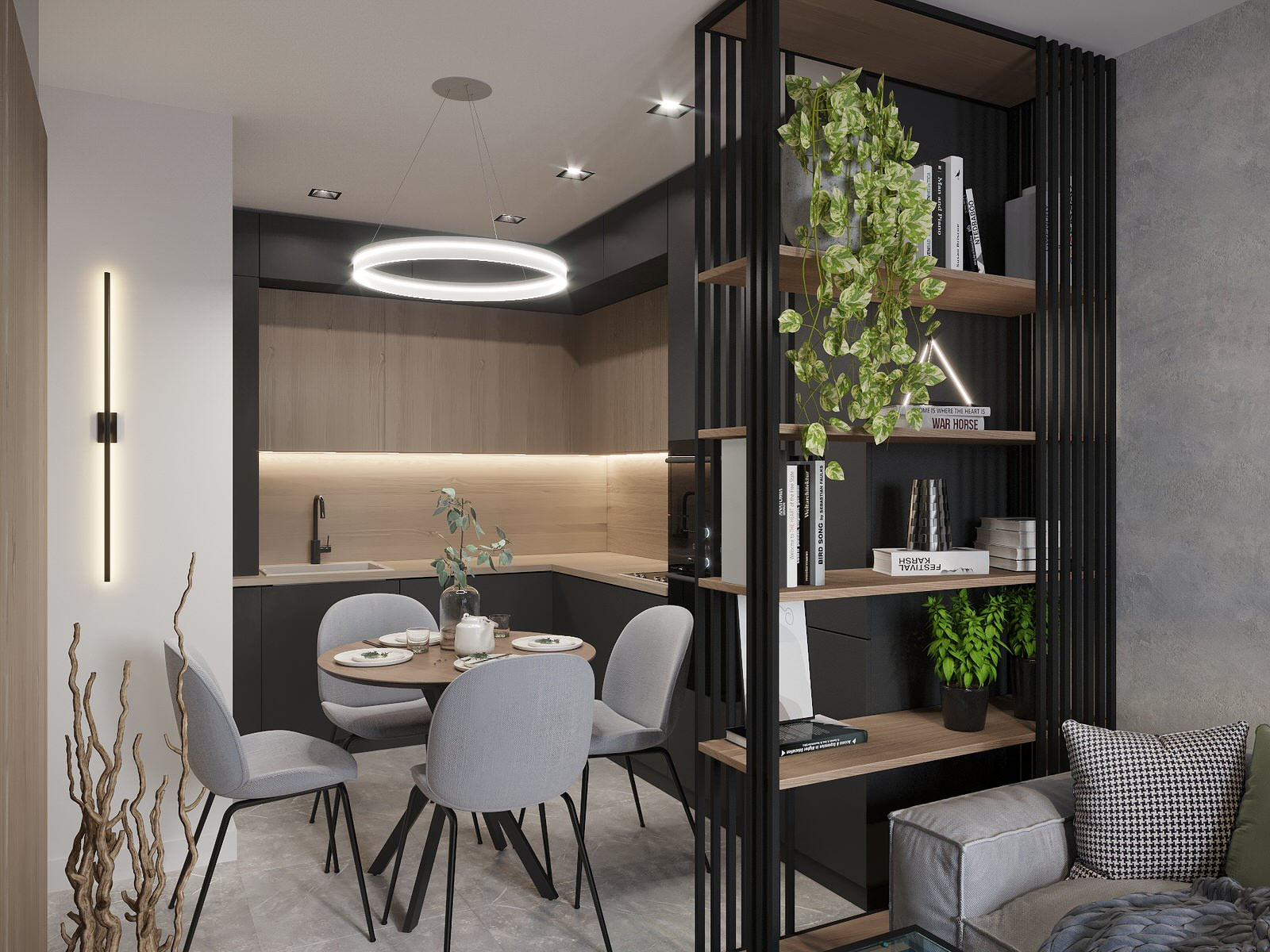 Дизайн-проект квартиры 42,5 м² в ЖК "OK!LAND" | Тюмень