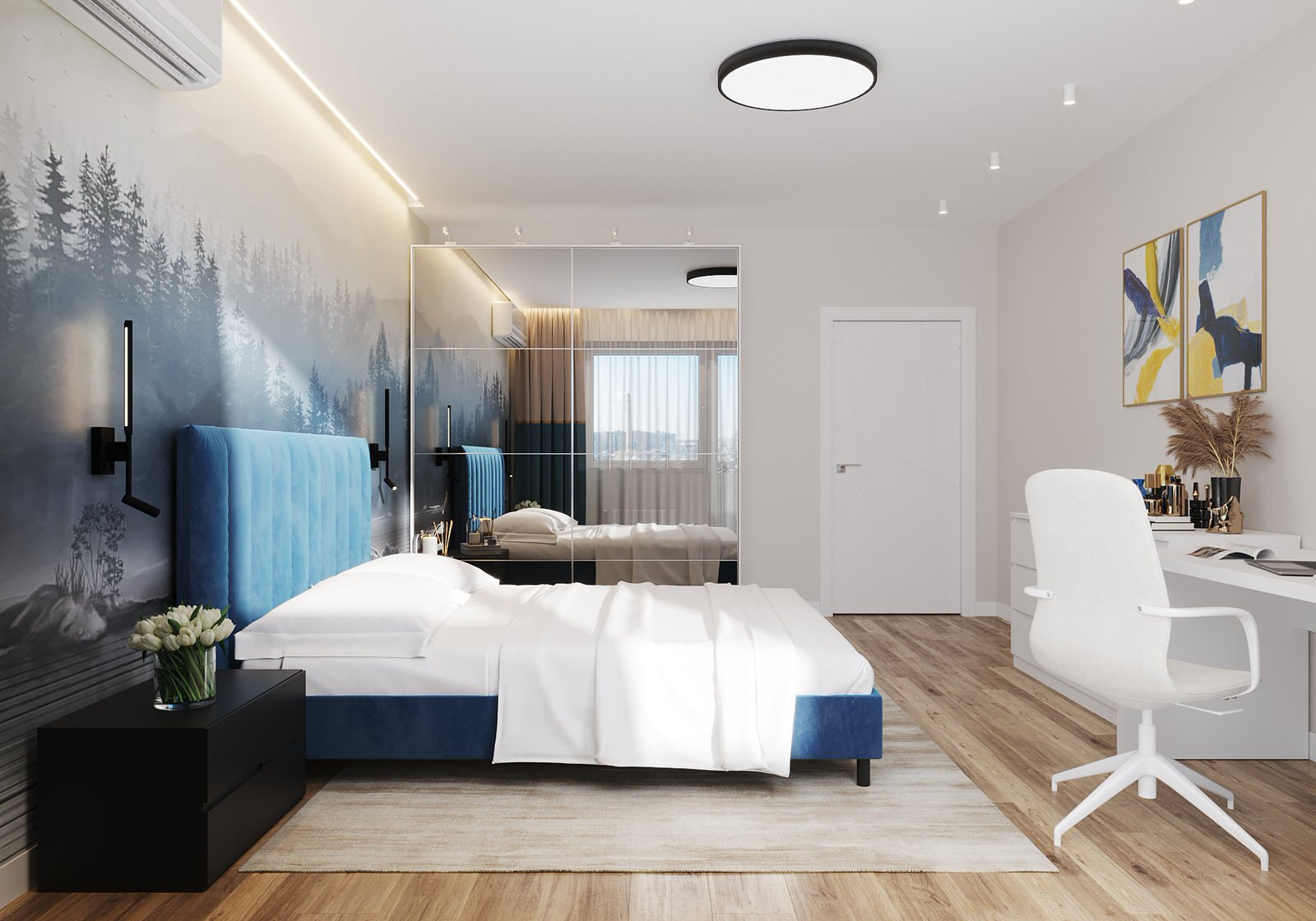 Apartment Rublevskoe shosse 100 m2