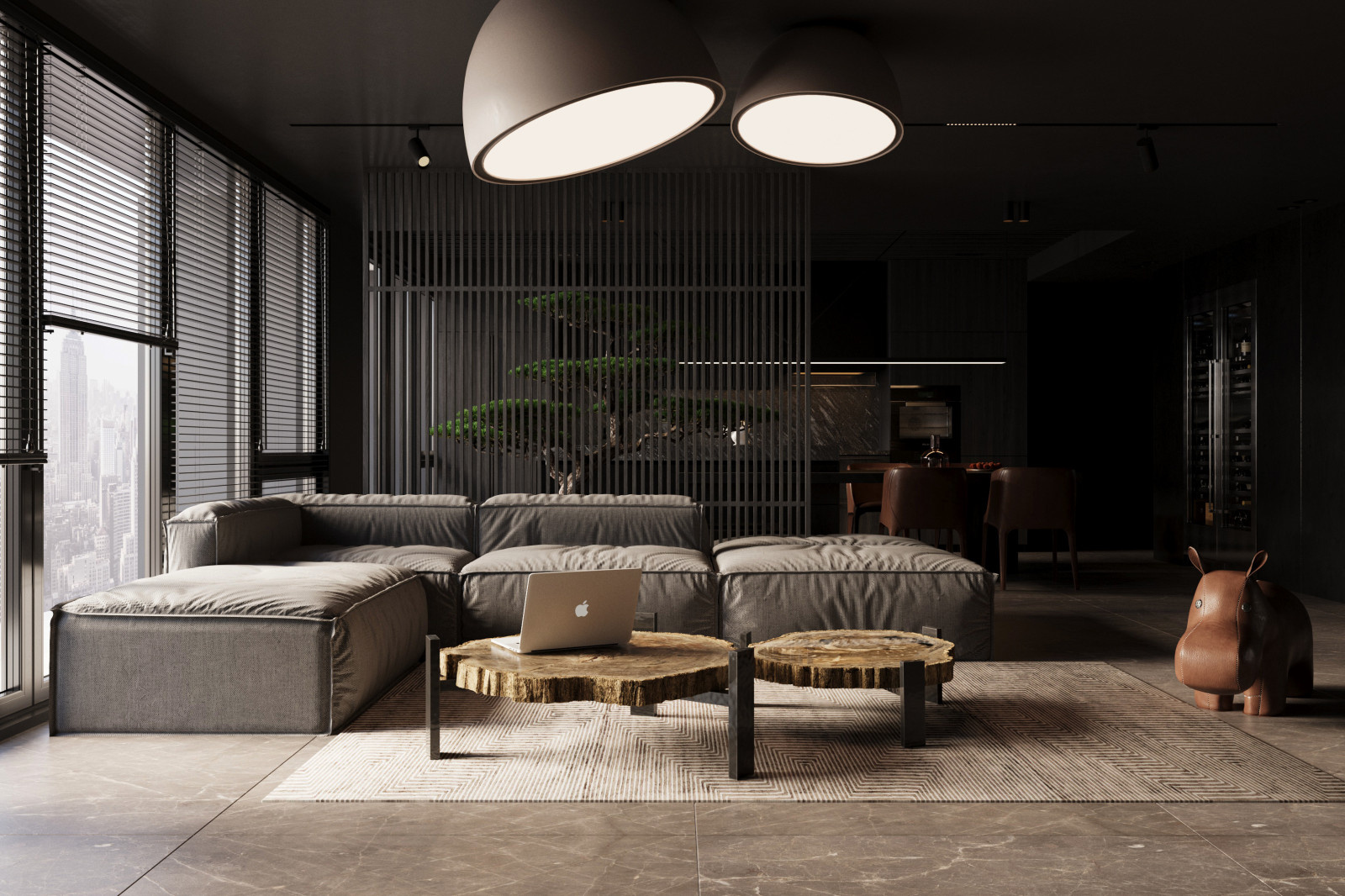Обложка проекта: Проект квартиры в стиле loft с нашими изделиями из окаменелого дерева.
