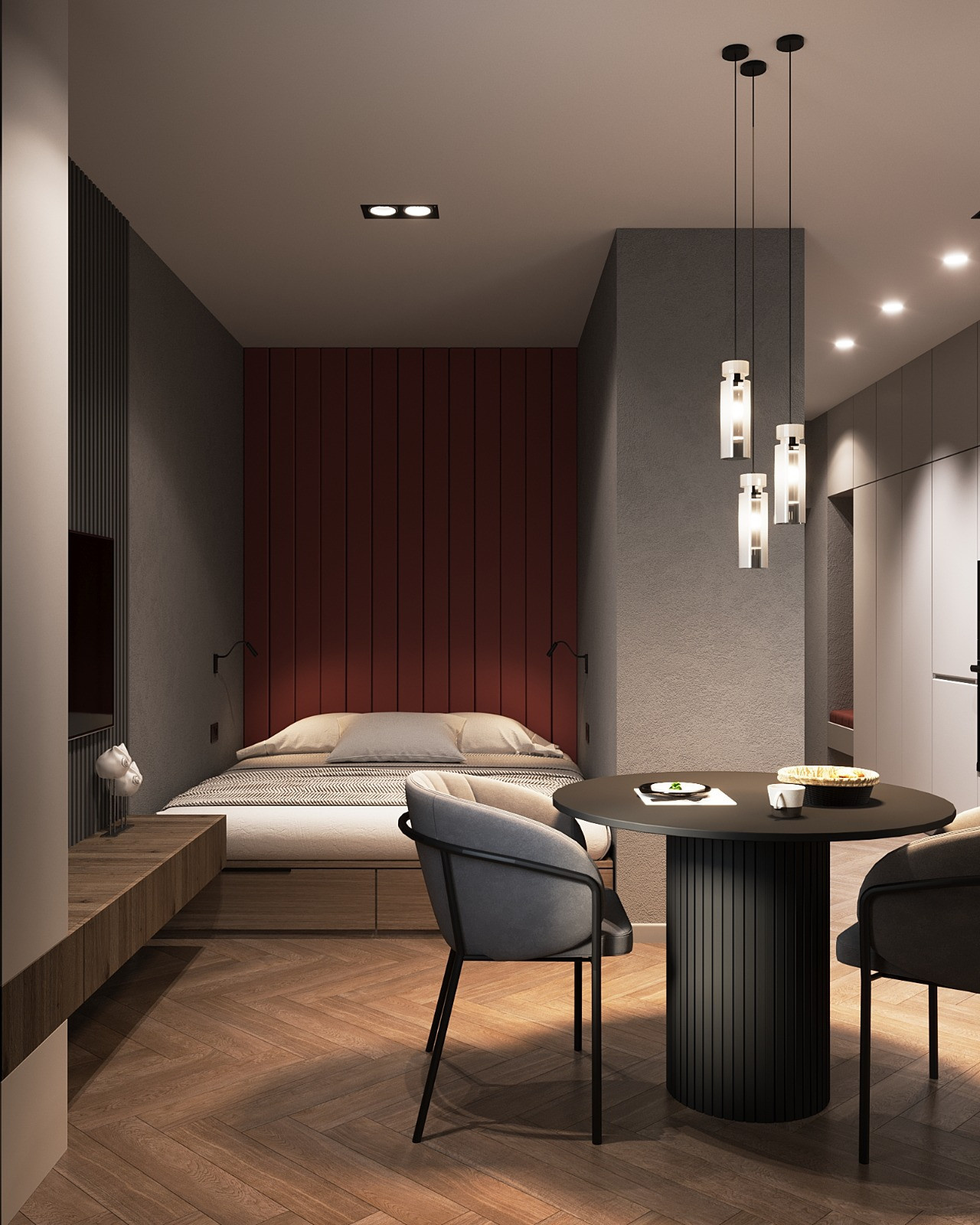 ЖК "Гринсайд". Квартира-студия 30 м²