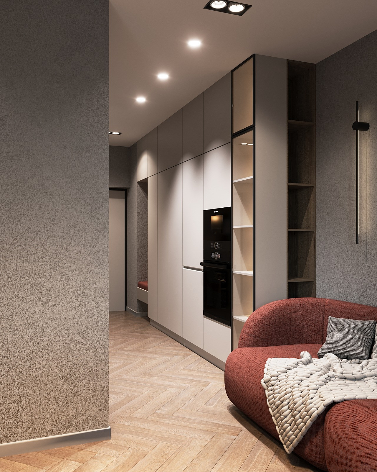 ЖК "Гринсайд". Квартира-студия 30 м²