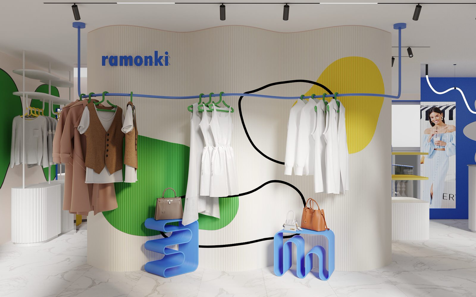 Дизайн шоу-рума Ramonki