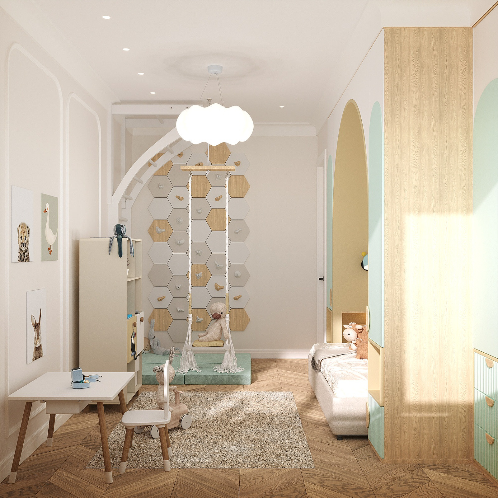 Dream bedroom for a girl