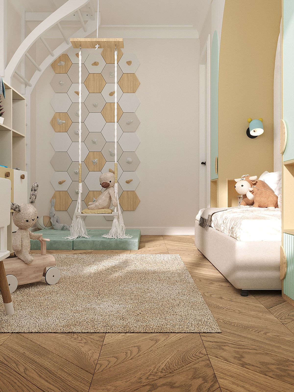 Dream bedroom for a girl