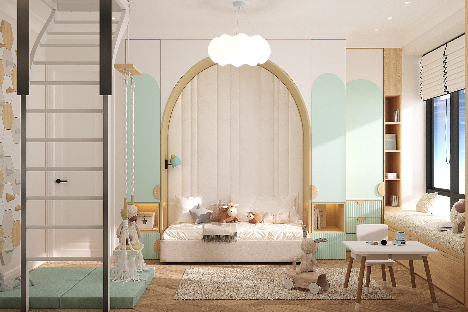 Dream bedroom for a girl