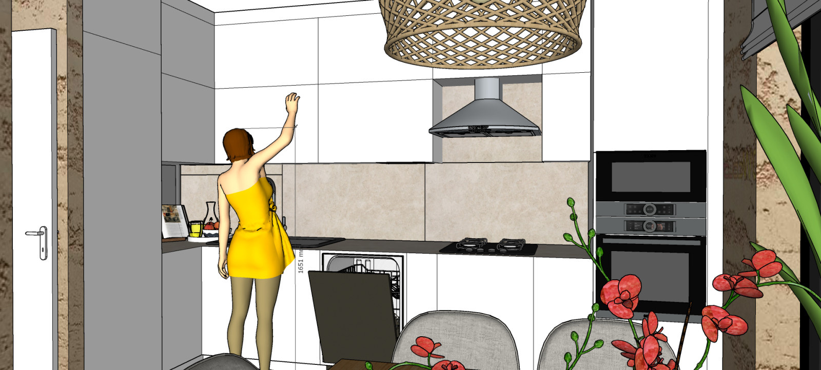 Wohnung mit Gas 43 m2 (Apartmens with gas 43 sq m)
