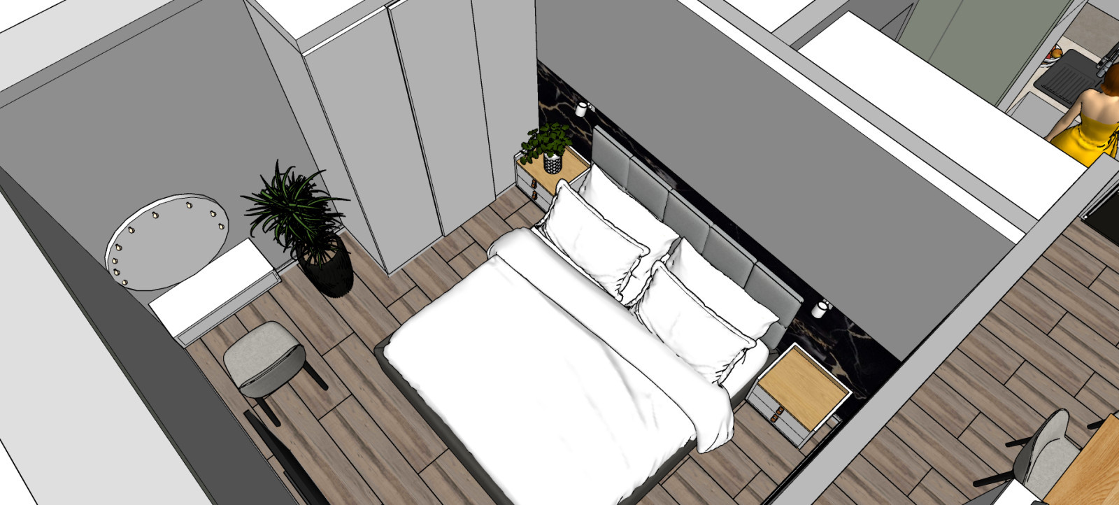 Wohnung mit Gas 43 m2 (Apartmens with gas 43 sq m)