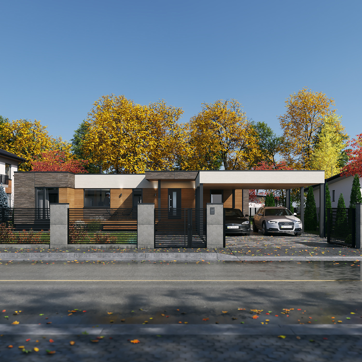 Обложка проекта: Exterior visualization