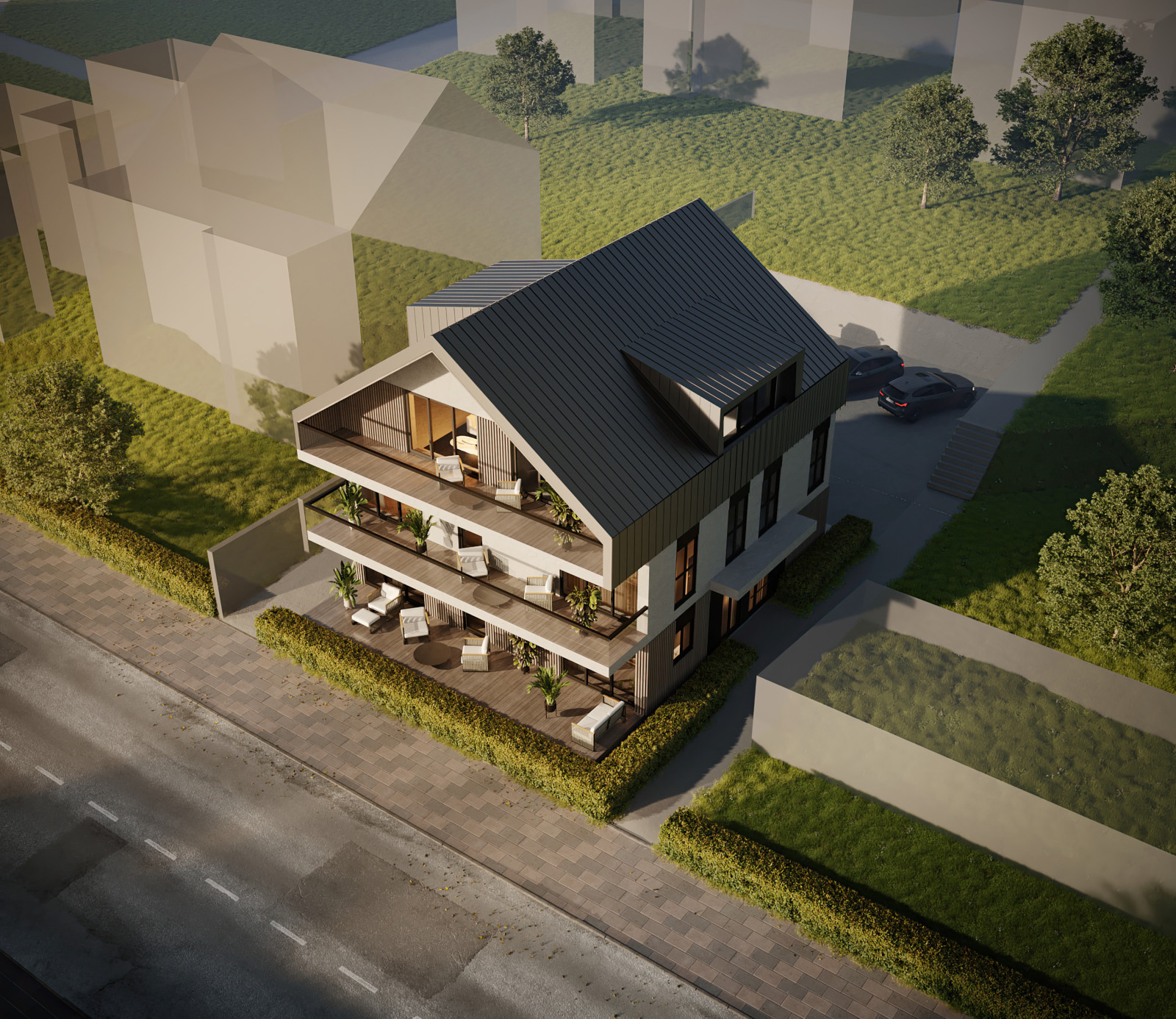 Residential complex Under one Roof