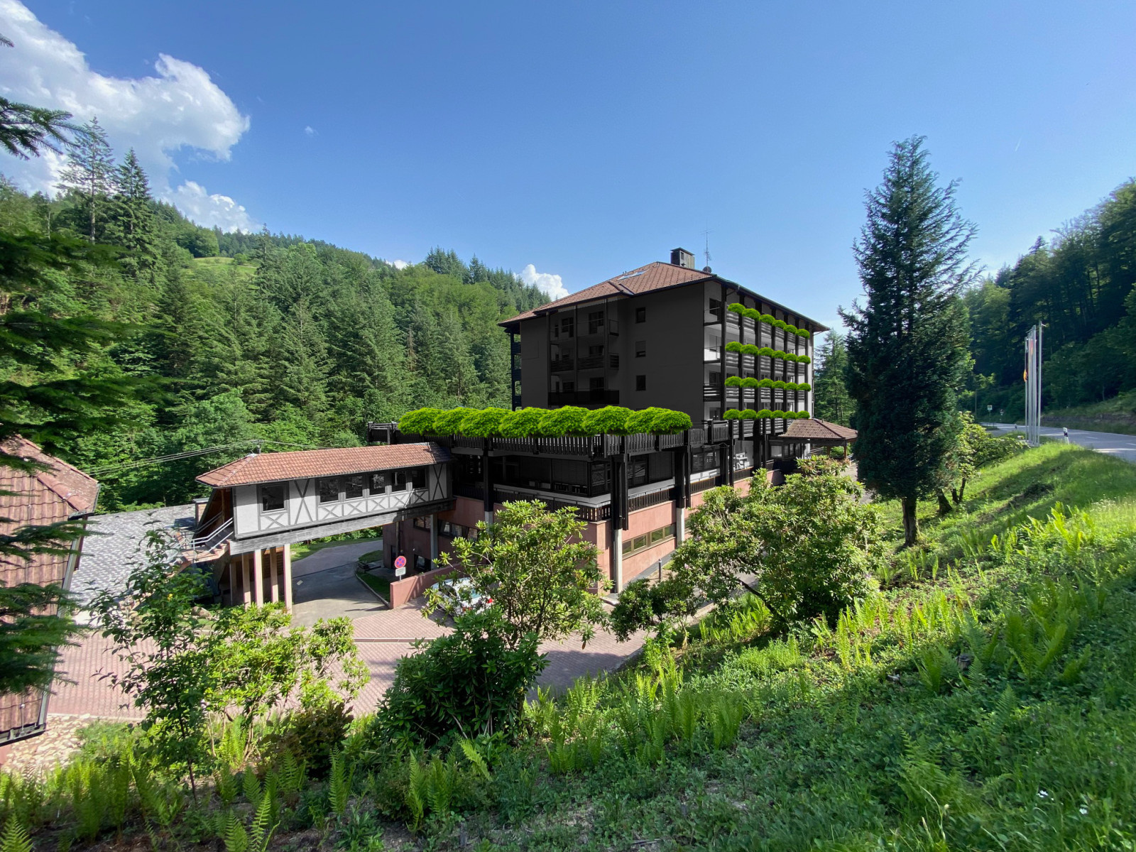 Haus Wasserfall