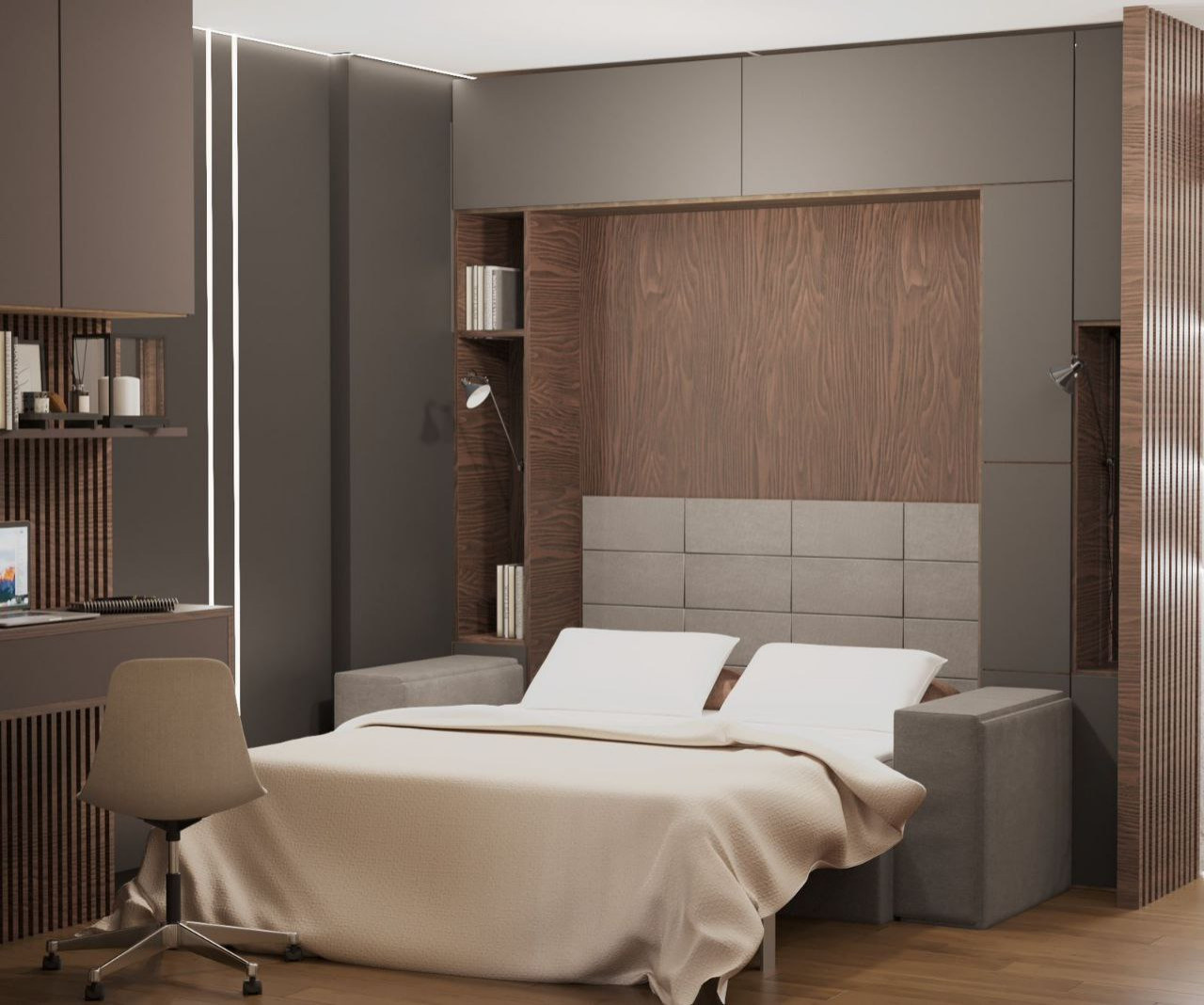 Квартира-студия в центре Москвы, 35 м2