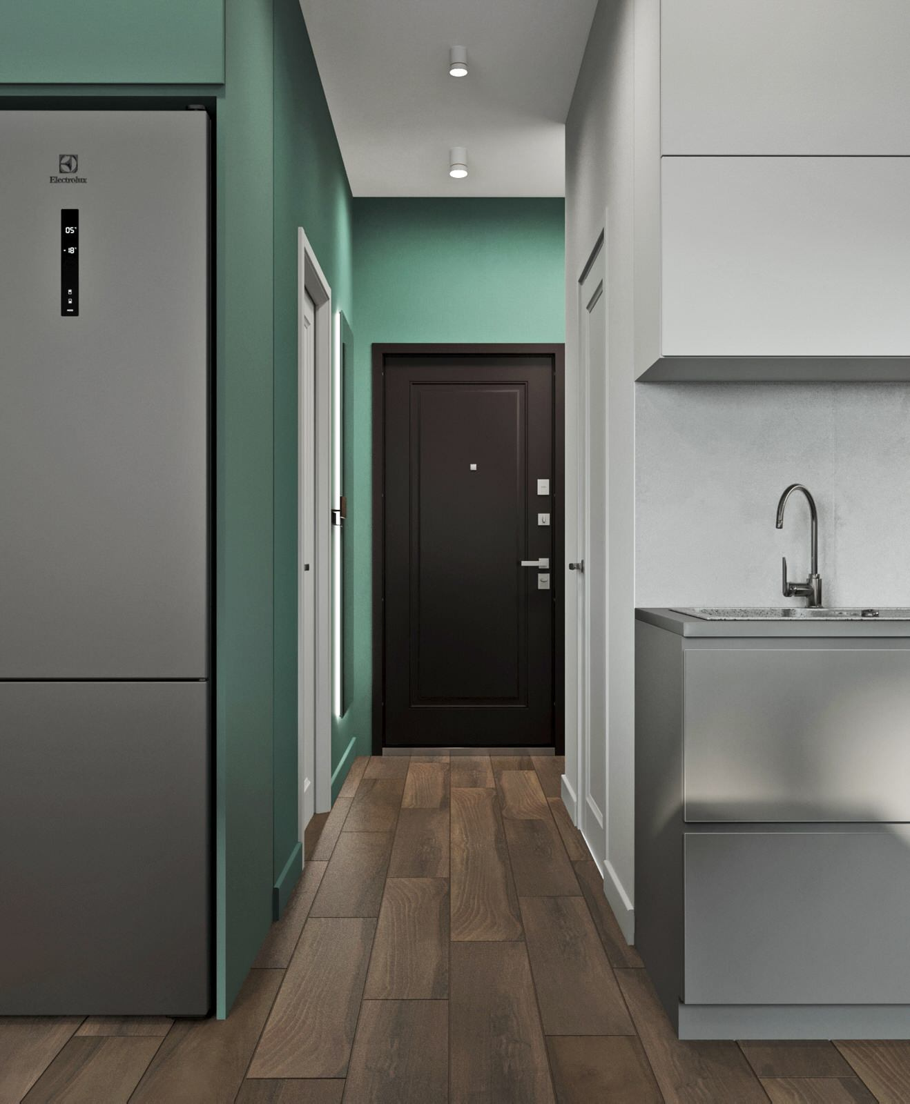 trapezoid apartment
