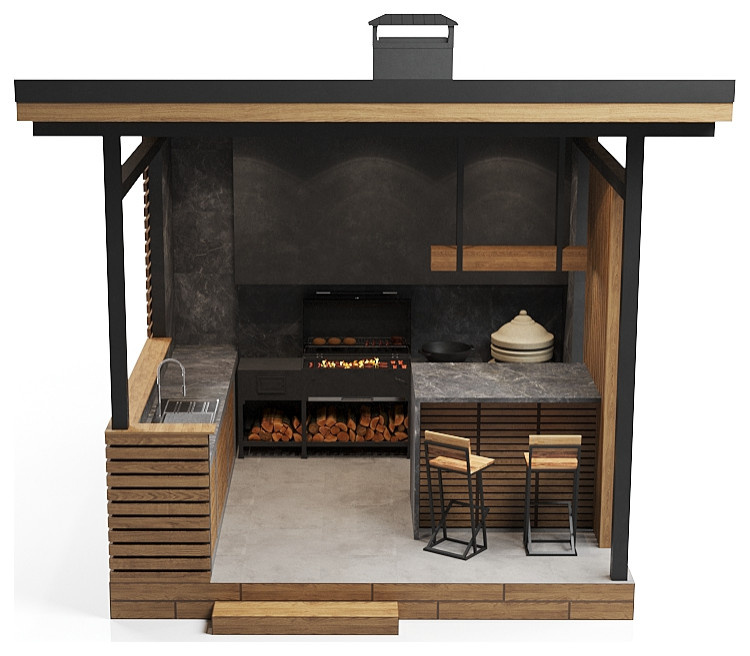 Зона bbq.