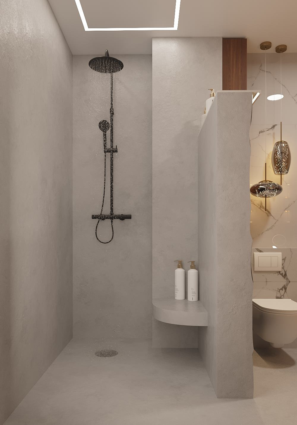Санузел загородного дома