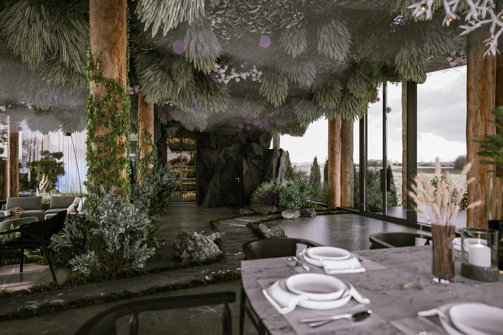 Neoteric Home - Green Wood