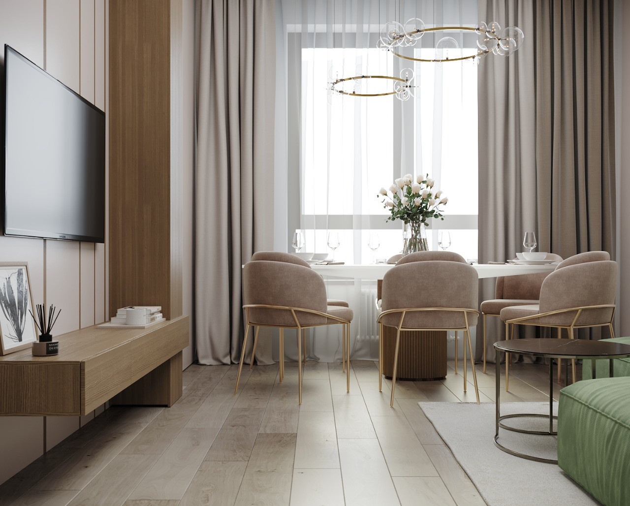 Квартира 144 м² в ЖК «Holland park»