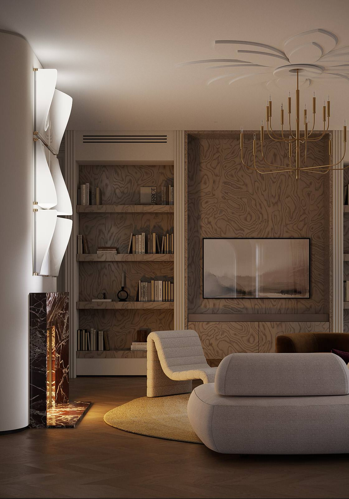 Квартира 290м², Клубный дом «Фонтанка, 76» Hovard Palace