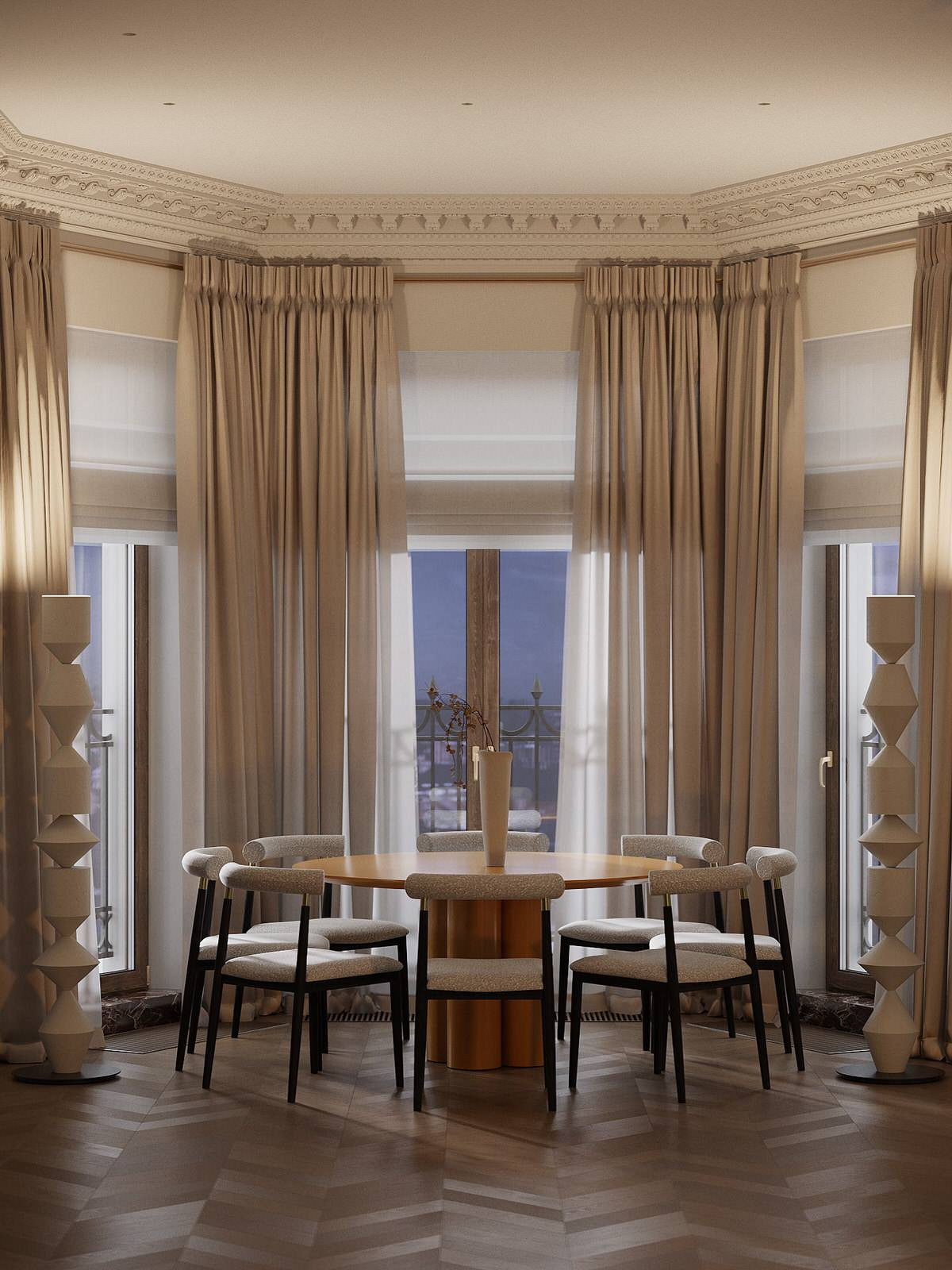 Квартира 290м², Клубный дом «Фонтанка, 76» Hovard Palace