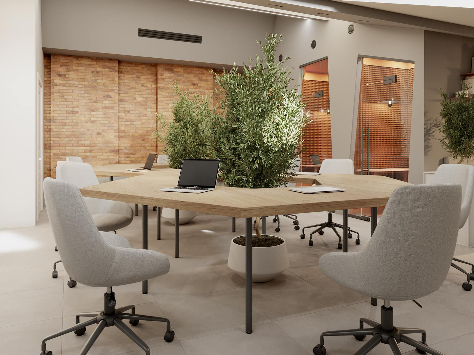 Офис 48м², Компания "Фора Софт"