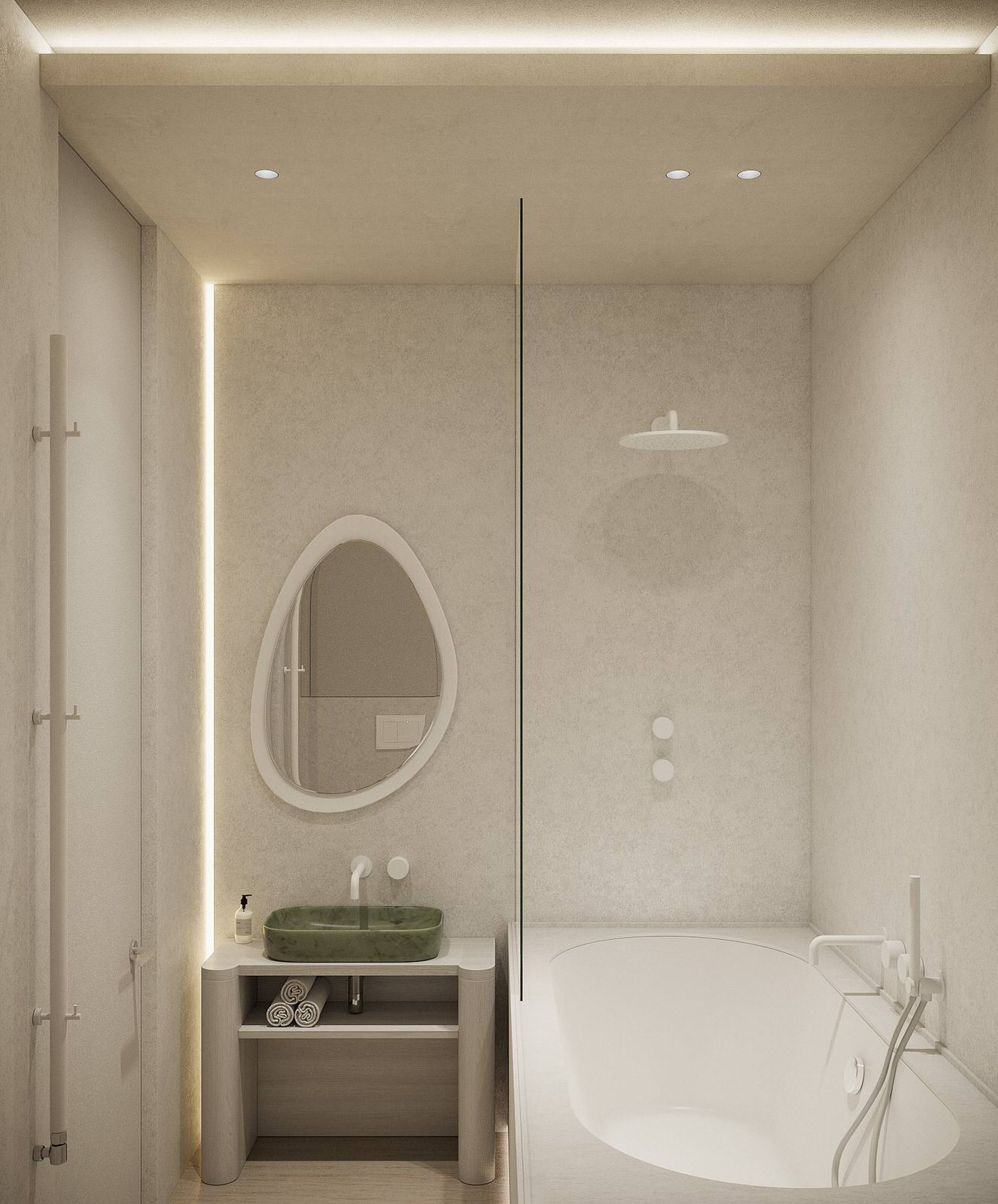 Квартира 130м², ЖК Master на Серебристом бульваре