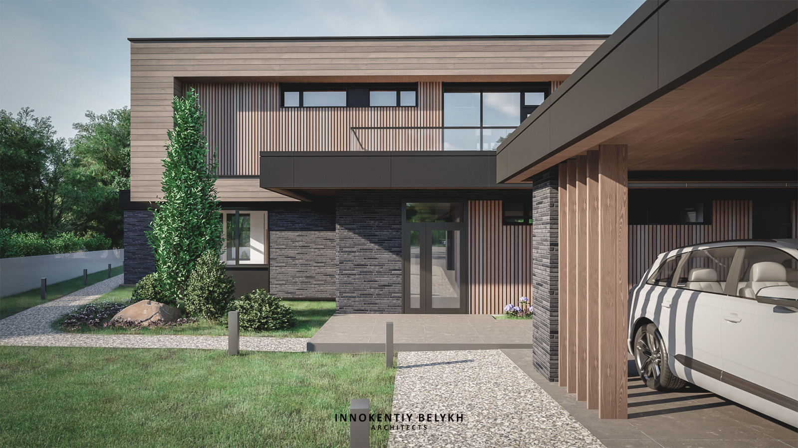 L-HOUSE - 290 м² в Московской обл.
